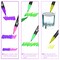 36 Color Double Ended Painting Pen, Fine line art Marker pen, Water Based Highlighter, Used for Outline, Drawing, Calligraphy and Coloring Books. (36)